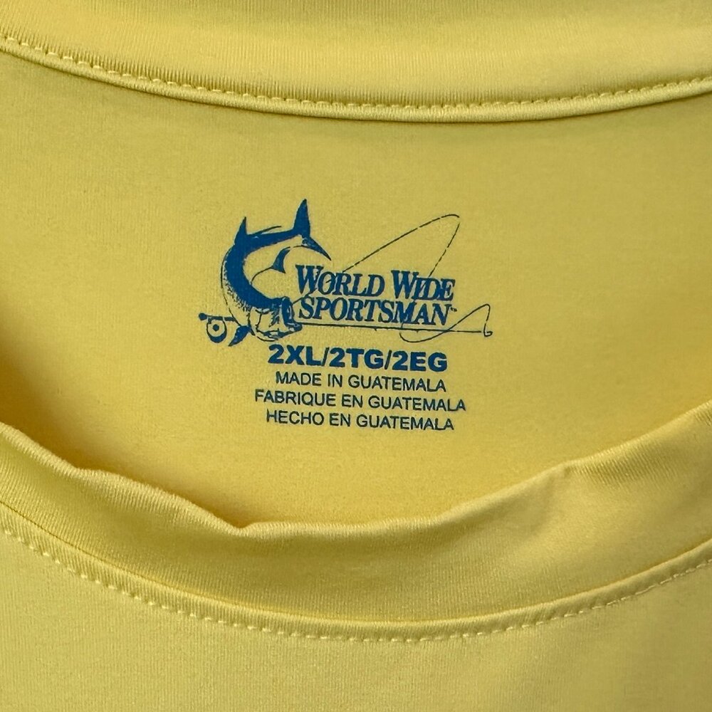 WORLDWIDE SPORTSMAN Side Vented T Shirt 2XL - Picture 5 of 6